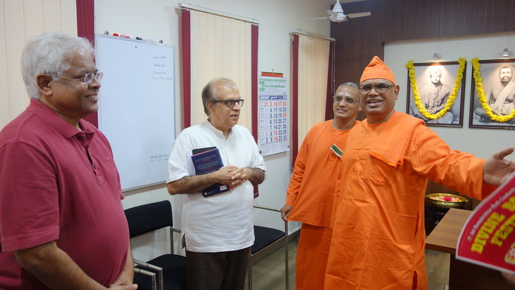 Samskritic Harmony of Paramarthika & Vyavaharika in Sanskrit Lecture by Sri Rajiv Malhotra (Photos)